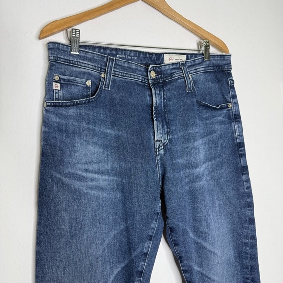 AG Adriano Goldschmied Everett Slim Straight Jeans 33x33 AG-ED Denim - Picture 8 of 9